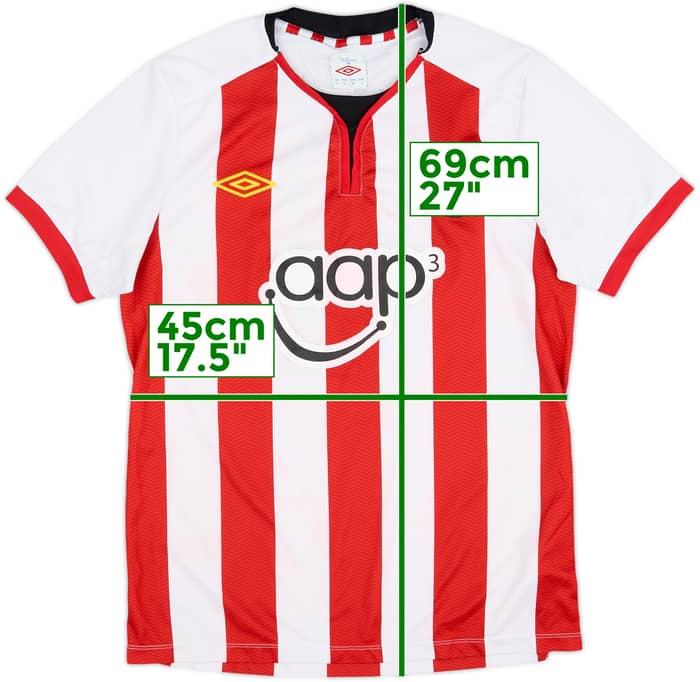 2011-12 Camiseta local de Southampton - 6/10 - (S)