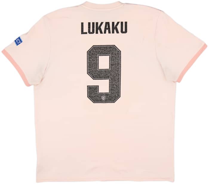 2018-19 Manchester United Away Shirt Lukaku #9 - 4/10 - (XL)