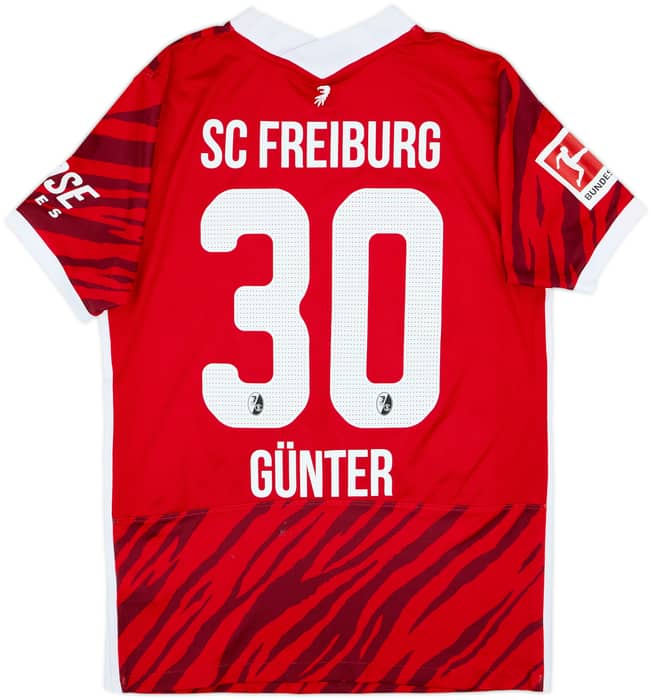 2021-22 Freiburg Home Shirt Gunter #30 - 8/10 - (M)