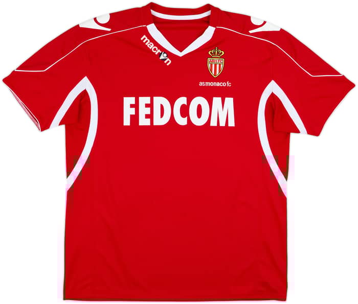Camiseta Macron de entrenamiento del Monaco 2010-11 - 8/10 - (M)