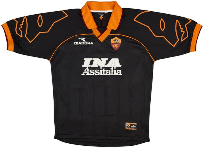 1999-00 Roma Third Shirt Batistuta #18 - 6/10 - (L)