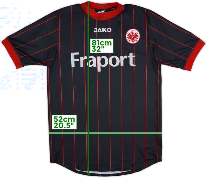 Camiseta de local del Eintracht Frankfurt 2003-05 - 6/10 - (L)