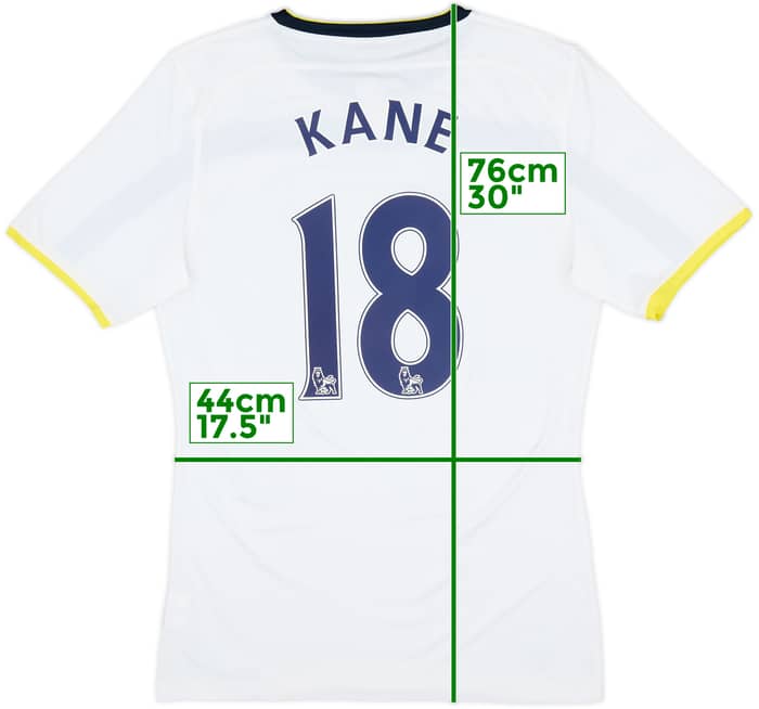 2014-15 Tottenham Home Shirt Kane #18 - 8/10 - (M)