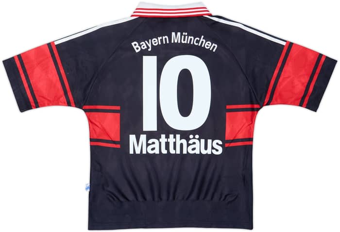 1997-99 Bayern Munich Home Shirt Matthaus #10 - 6/10 - (Y)