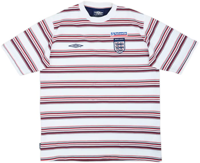 2004-06 England Umbro Cotton Tee - 5/10 - (L)