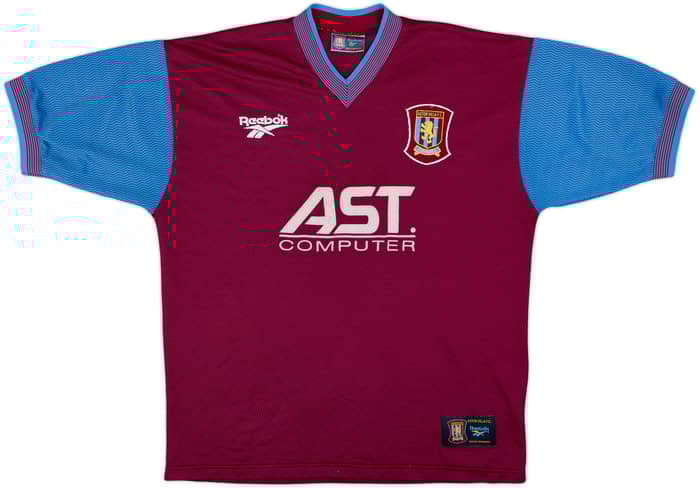 Camiseta de local del Aston Villa 1997-98 Ehiogu #5 - 8/10 - (L)