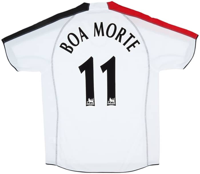 2005-06 Fulham Home Shirt Boa Morte #11 - 8/10 - (XL)