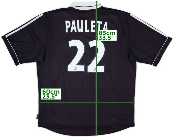 2000-01 Bordeaux Home Shirt Pauleta #22 - 7/10 - (XL)