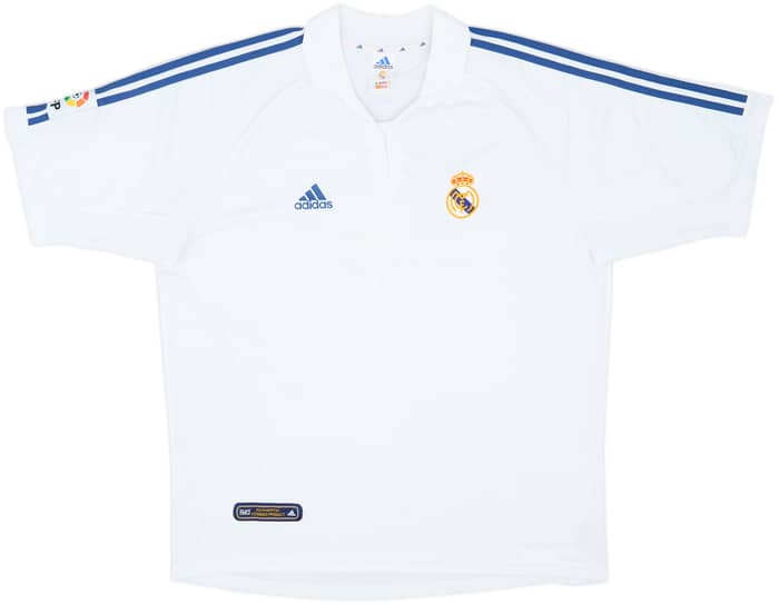 2001 Real Madrid Home Shirt - 4/10 - (L)