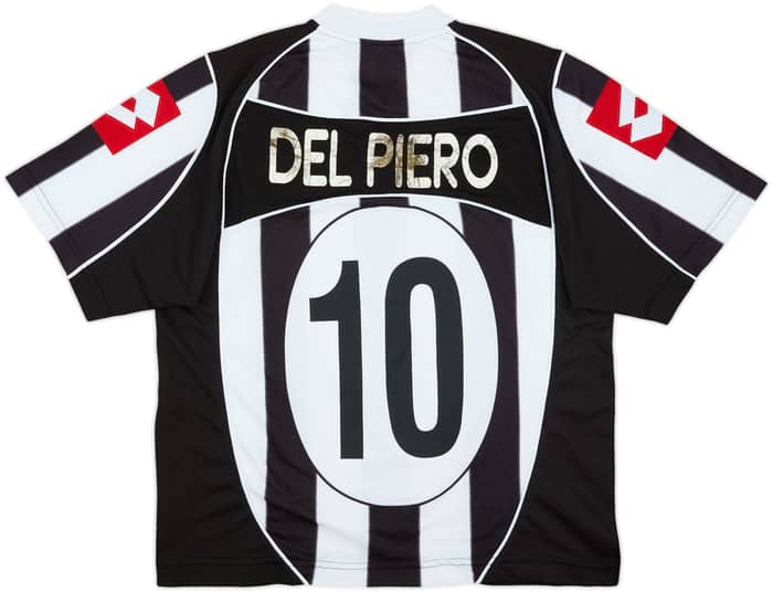 2002-03 Juventus Home Shirt Del Piero #10 - 5/10 - (M)