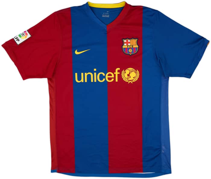 2006-07 Barcelona Home Shirt Ronaldinho #10 - 10/10 - (M)