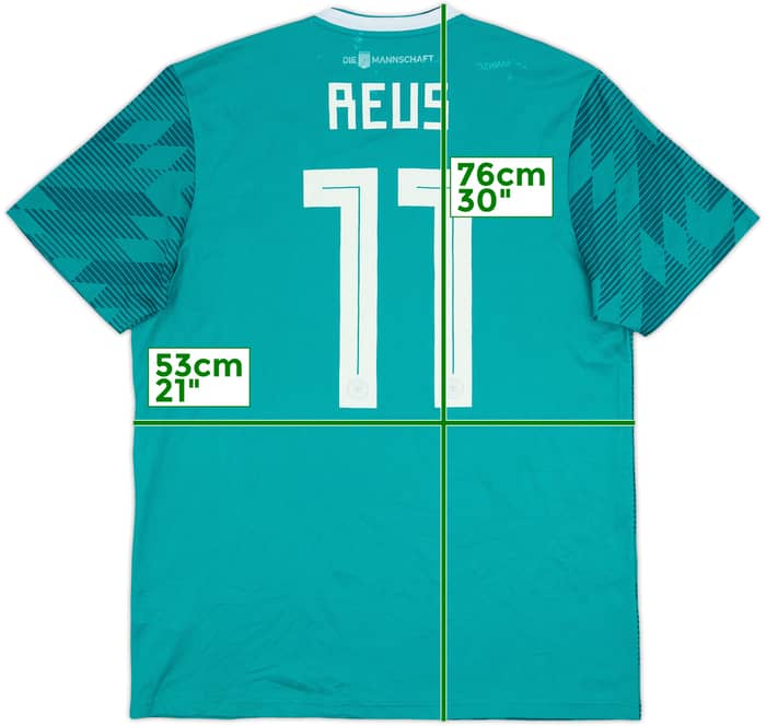 2018-19 Germany Away Shirt Reus #11 - 4/10 - (L)