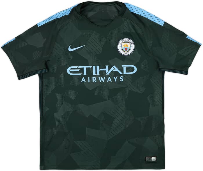 2017-18 Manchester City Third Shirt Kun Aguero #10 - 6/10 - (M)