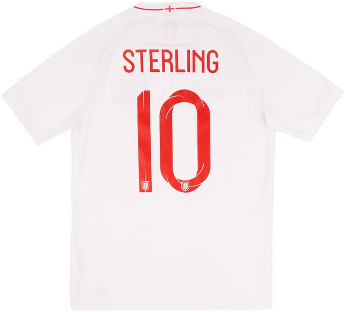 2018-19 England Home Shirt Sterling #10 - 7/10 - (M)