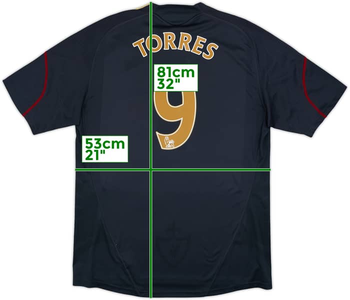 2009-10 Liverpool Away Shirt Torres #9 - 7/10 - (L)