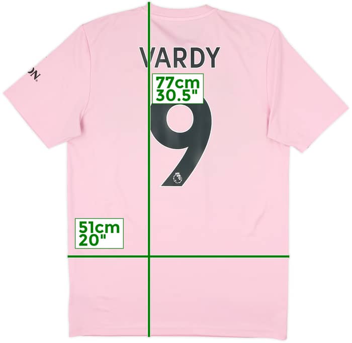 2019-20 Leicester Third Shirt Vardy #9 - 5/10 - (M)