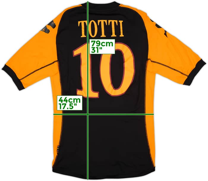 2010-11 Roma Third Shirt Totti #10 - 6/10 - (L)