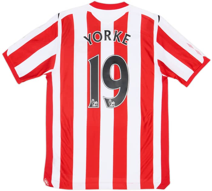 2008-09 Sunderland Home Shirt Yorke #19 - 7/10 - (L)