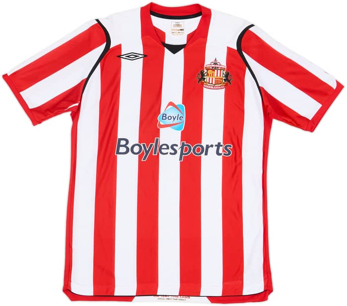 2008-09 Sunderland Home Shirt Yorke #19 - 7/10 - (L)