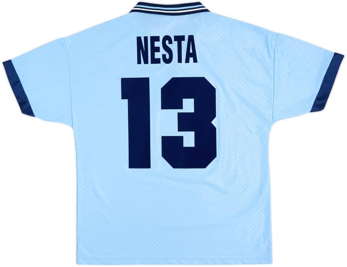 1995-96 Lazio Home Shirt Nesta #13 - 7/10 - (M)