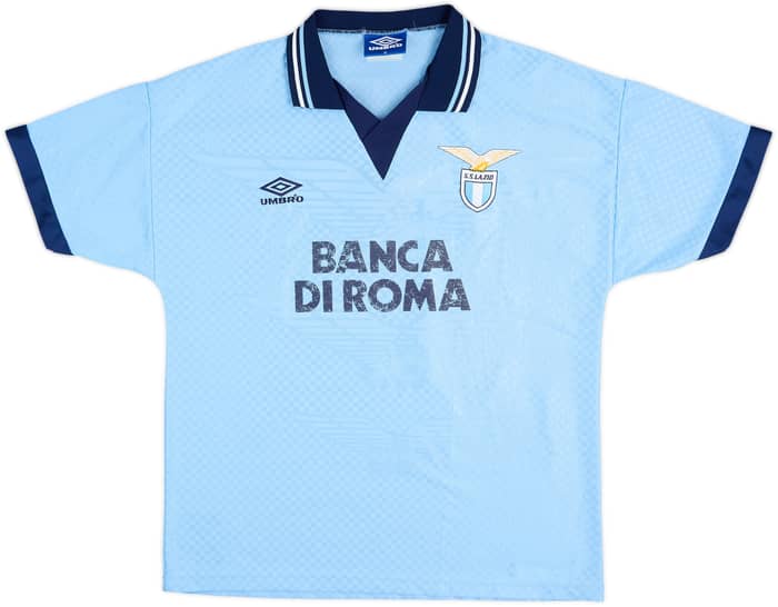 1995-96 Lazio Home Shirt Nesta #13 - 7/10 - (M)