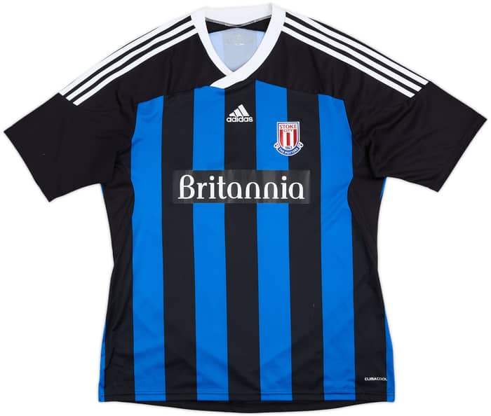 2011-12 Stoke City Away Shirt Crouch #25 - 9/10 - (XL)