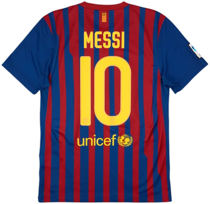 2011-12 Barcelona Camiseta de local Messi #10 - 5/10 - (S)