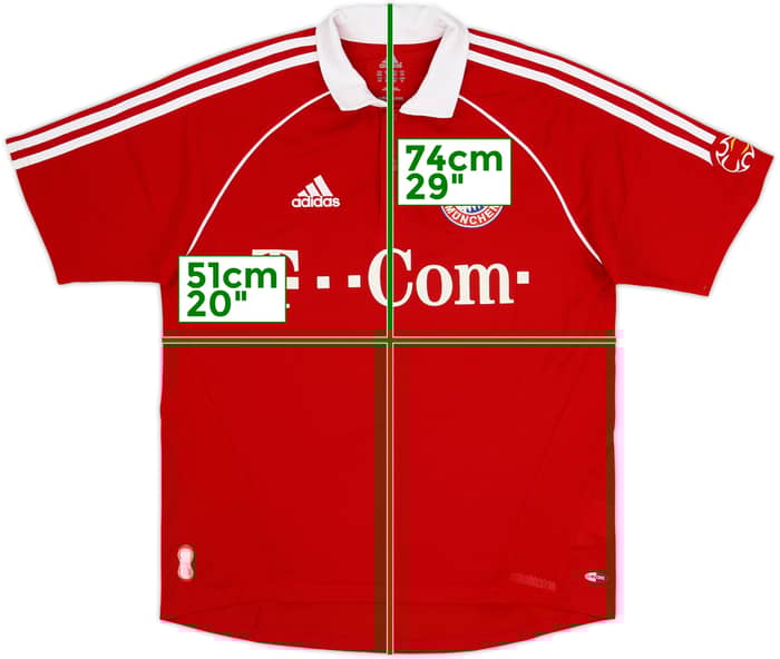 2005-06 Bayern Munich Home Shirt Podolski - 7/10 - (XL.Boys)