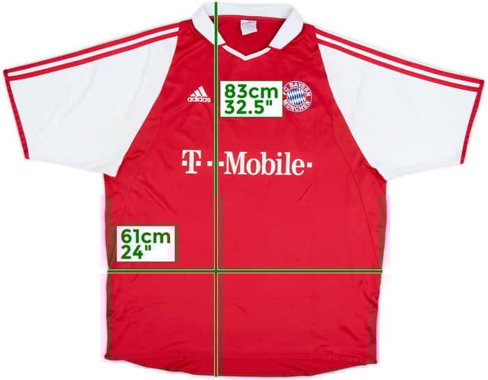 2003-04 Bayern Munich Home Shirt - 4/10 - (XXL)