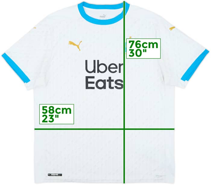 2020-21 Olympique Marseille Home Shirt - 7/10 - (XL)