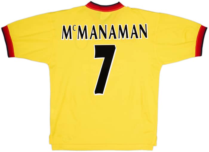 1997-99 Liverpool Away Shirt McManaman #7 - 9/10 - (M)