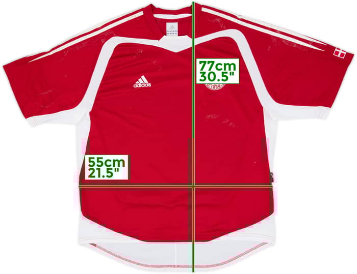2004-05 Denmark Home Shirt - 5/10 - (L)