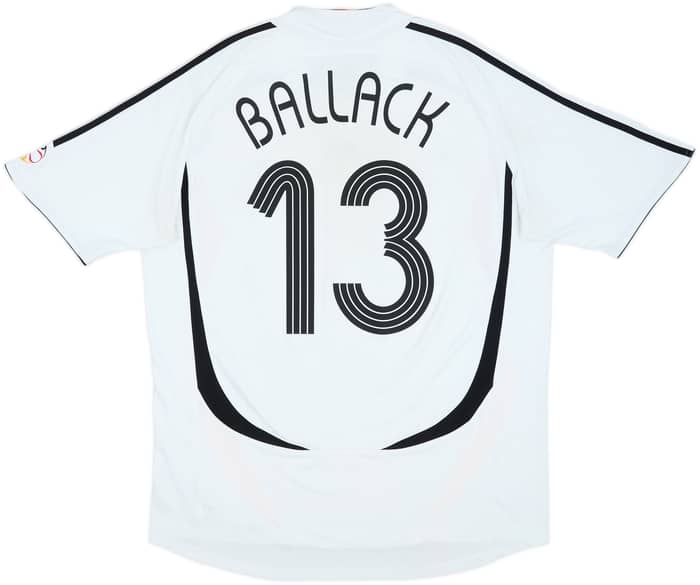 2005-07 Germany Home Shirt Ballack #13 - 6/10 - (L)
