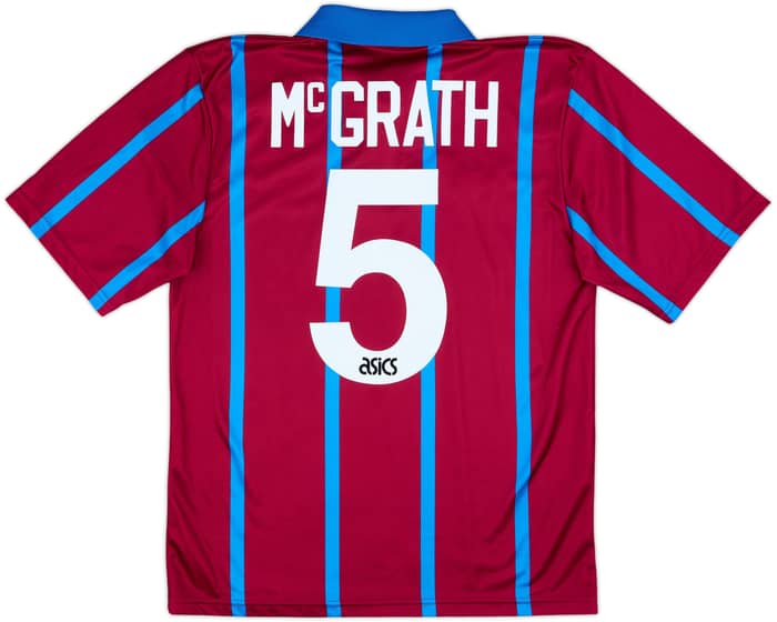 1993-95 Aston Villa Home Shirt McGrath #5 - 8/10 - (M)