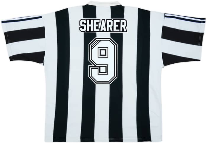 1995-97 Newcastle Home Shirt Shearer #9 - 6/10 - (XL)