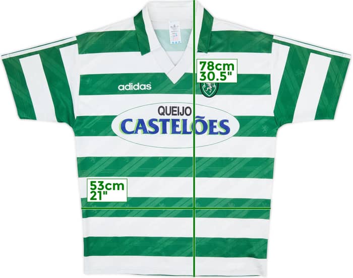 1994-95 Sporting CP Local Camiseta - 8/10 - (M)
