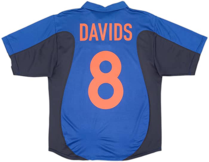 2000-02 Netherlands Away Shirt Davids #8 - 8/10 - (S)