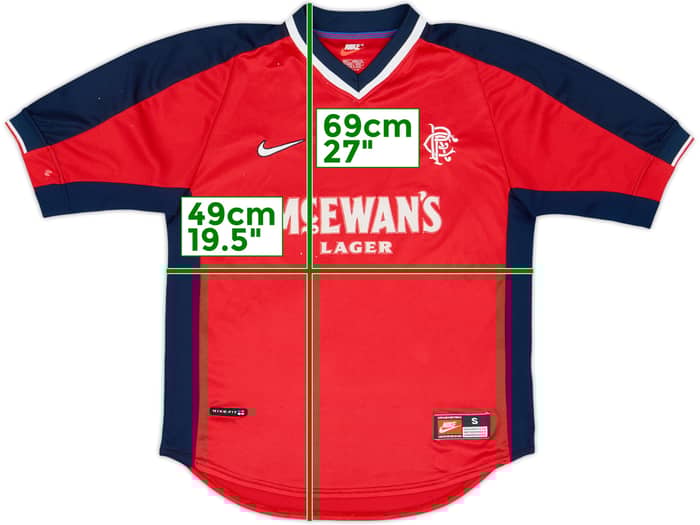 1998-99 Rangers Away Shirt - 6/10 - (S)