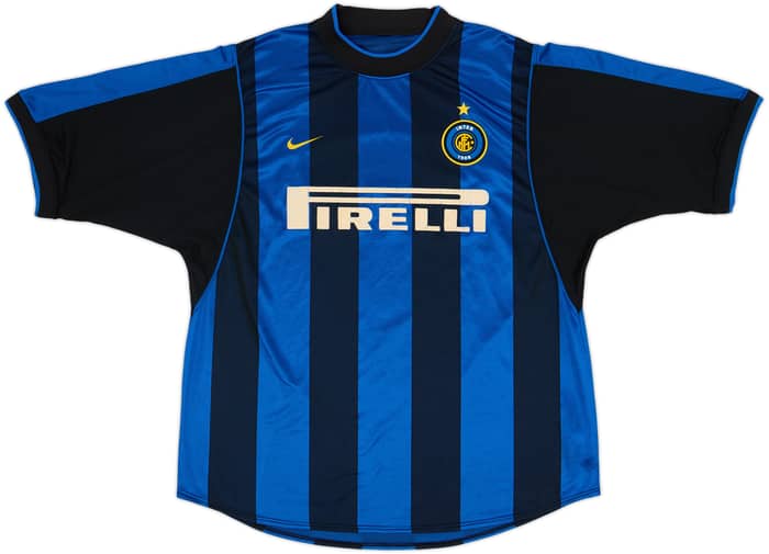 2000-01 Inter Milan Home Shirt Ronaldo #9 - 6/10 - (XL)