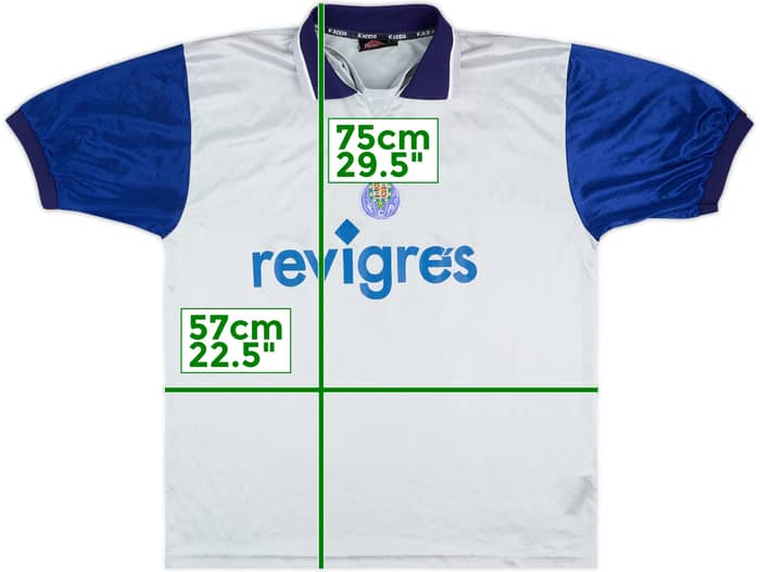 1999-00 Porto Away Shirt #4 - 8/10 - (XL)