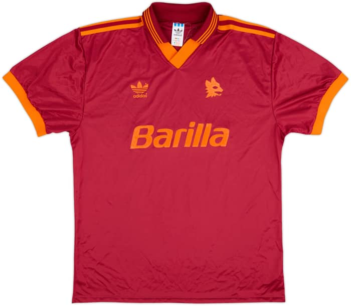 Camiseta de local de Roma 1992-94 - 7/10 - (L)