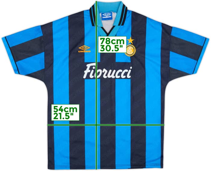 Camiseta de local del Inter Milan 1994-95 - 9/10 - (L)