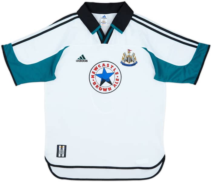 1999-00 Newcastle Away Shirt Shearer #9 - 10/10 - (M)