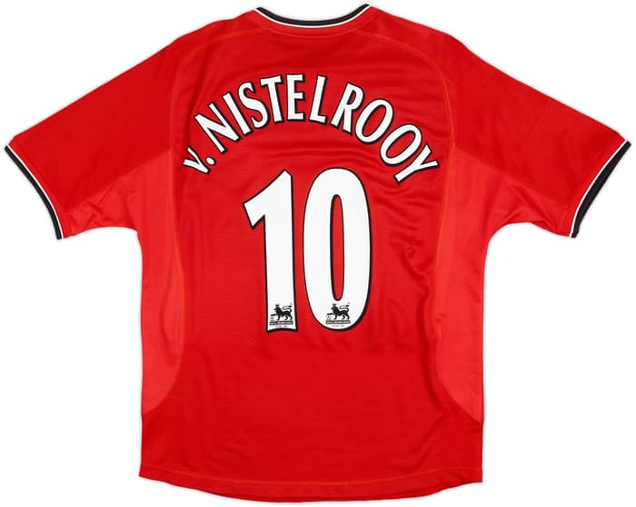 2000-02 Manchester United Home Shirt V.Nistelrooy #10 - 8/10 - (M)