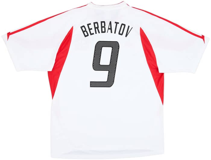 2003-05 Bayer Leverkusen Away Shirt Berbatov #9 - 6/10 - (XL)