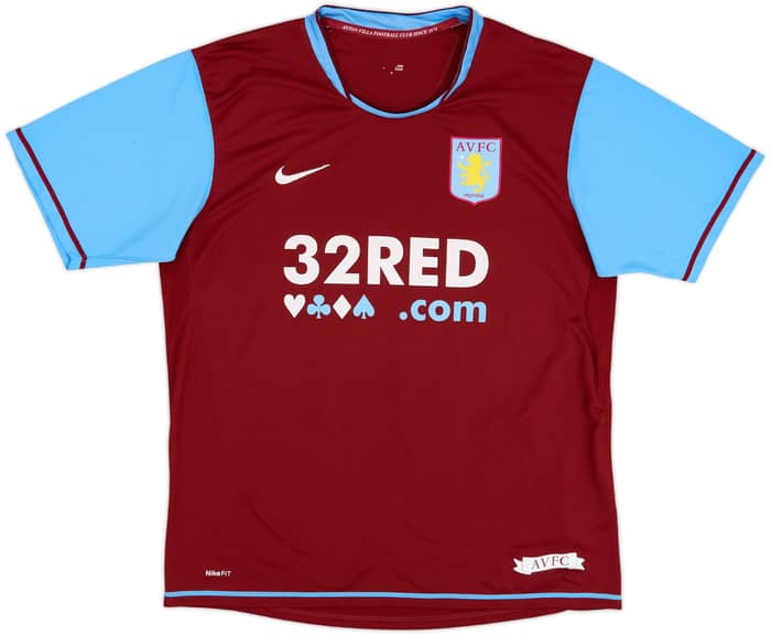 2007-08 Aston Villa Camiseta Local Petrov #19 - 8/10 - (L)