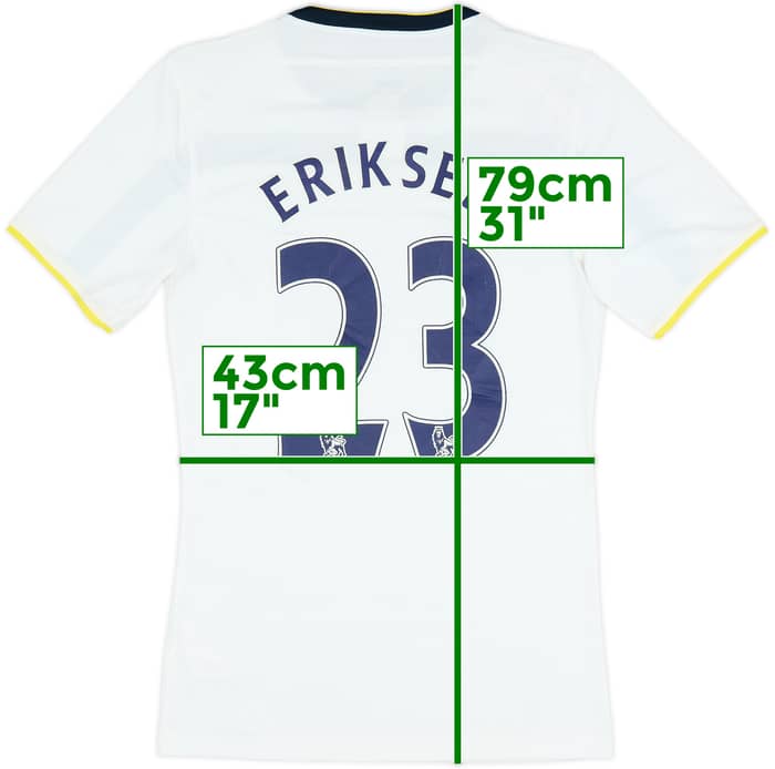 2014-15 Tottenham Home Shirt Eriksen #23 - 6/10 - (S)
