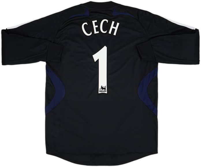 2006-08 Chelsea GK Shirt Cech #1 - 6/10 - (L)