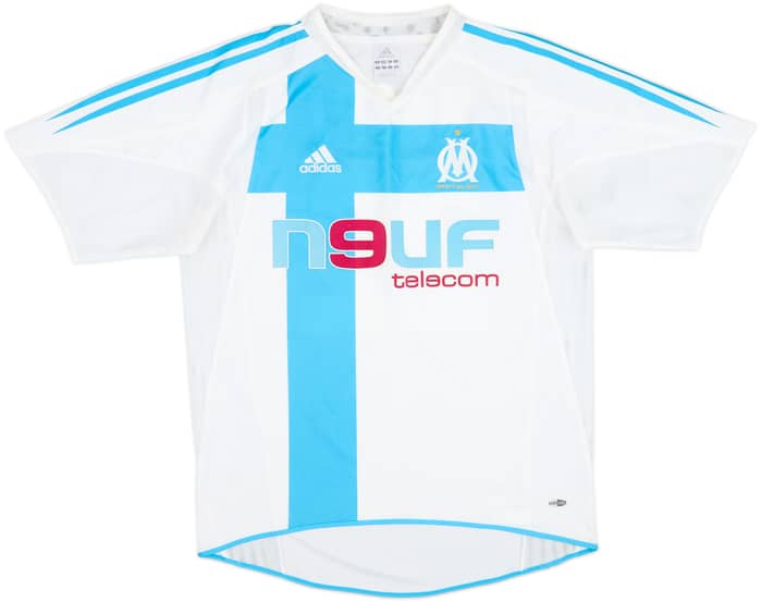 2004-05 Olympique Marseille Home Shirt Nasri #22 - 8/10 - (S)