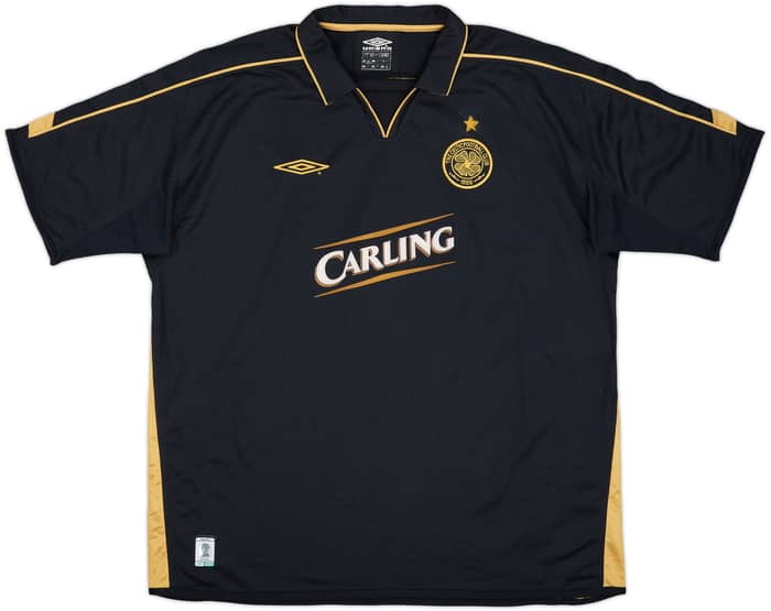 2003-04 Celtic Camiseta Visitante Larsson #7 - 6/10 - (XXL)